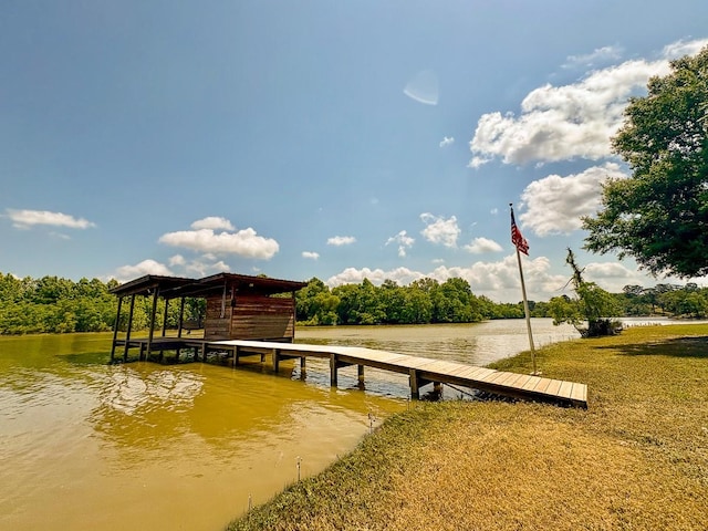 18 Joe Werner Ln, Huntsville, TX 77320 - dock featuring a water view