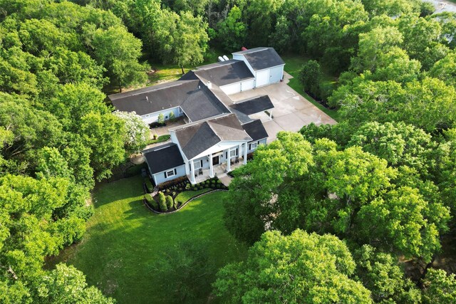 5950 Keith Rd, Lumberton, TX 77657 - view of subject property with a heavily wooded area
