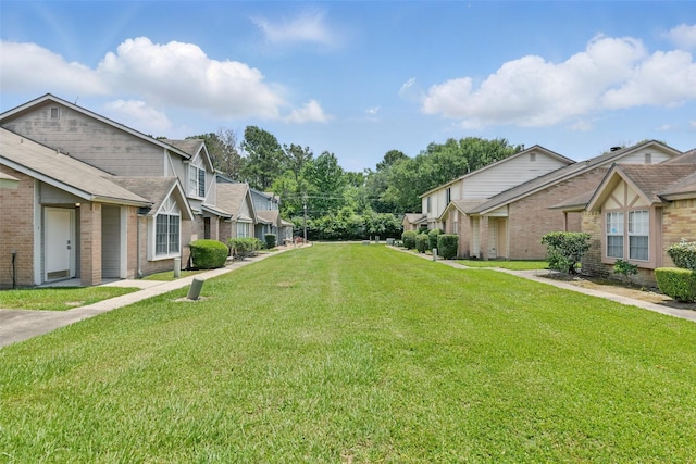 2079 Country Village Blvd Unit C, Humble, TX 77338 - view of green lawn with a residential view