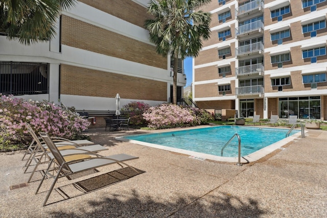 3614 Montrose Blvd Unit 704, Houston, TX 77006 - community pool with a patio area