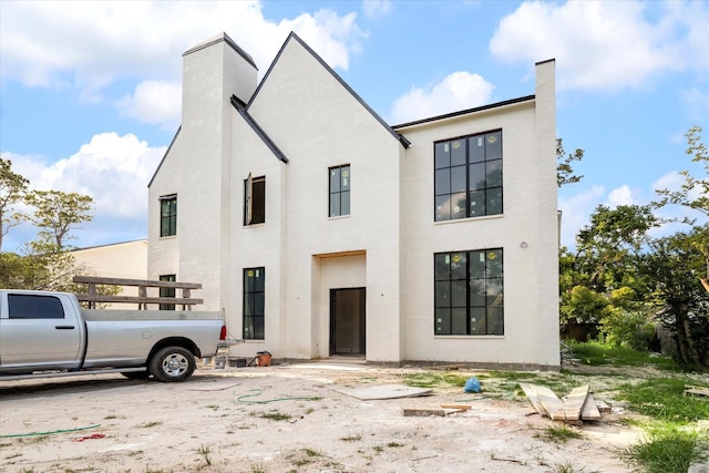 830 Azalea St, Houston, TX 77018 - view of front of property with a chimney and brick siding