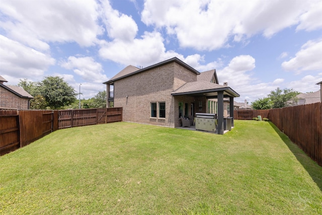 5106 Green Leaf Ln, Fulshear, TX 77441 - back of property featuring brick siding