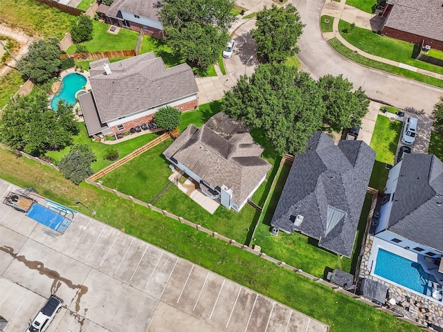 16739 Innisbrook Dr, Houston, TX 77095 - aerial view of residential area with a pool