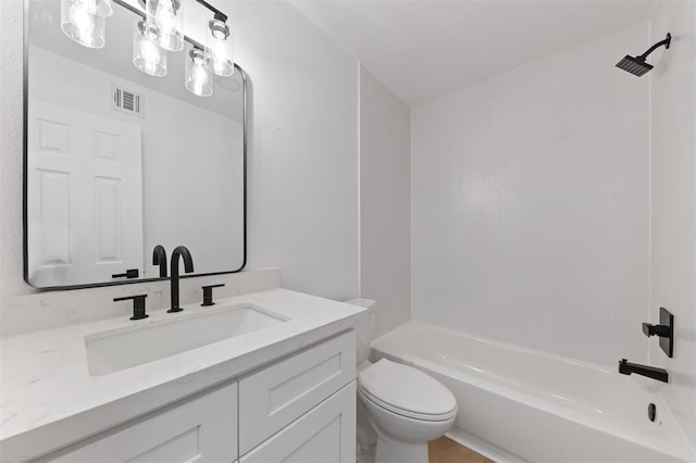 815 Lyle W Ave Unit A, Cleveland, TX 77327 - full bathroom featuring vanity, toilet, and shower / bath combination