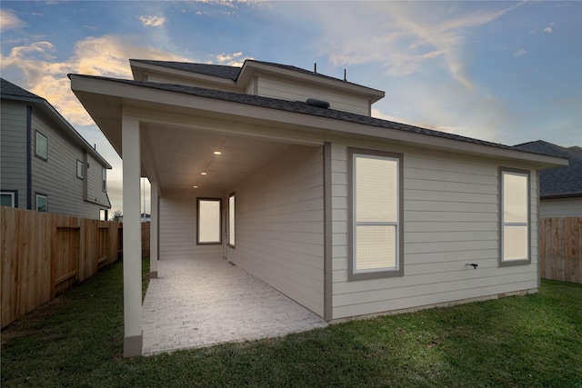 6630 Old Cypress Landing Ln, Humble, TX 77338 - view of property exterior featuring a patio area