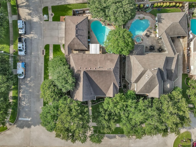 17419 Crescent Canyon Dr, Houston, TX 77095 - aerial view of a pool area