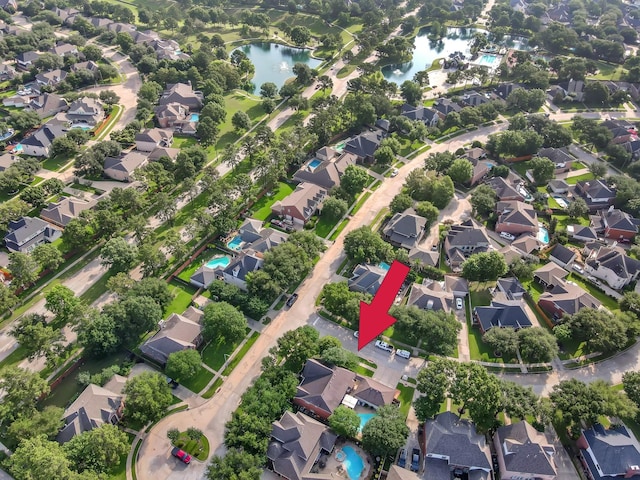 17419 Crescent Canyon Dr, Houston, TX 77095 - view of property location with nearby suburban area and a large body of water