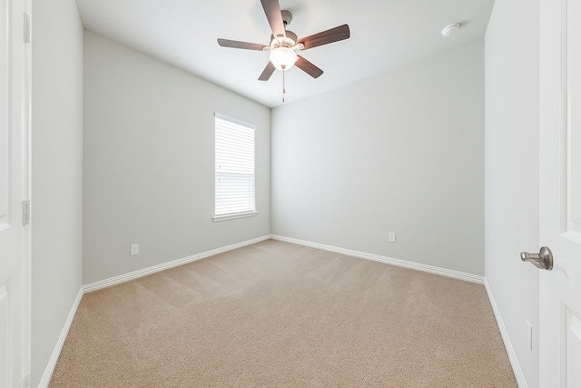 11 Floral Hills Ln, Fulshear, TX 77441 - unfurnished room with carpet, baseboards, and a ceiling fan