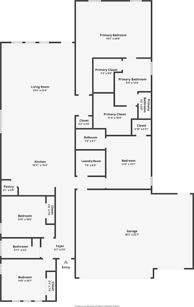 14424 Tunnel Tree Ct, Conroe, TX 77384 - floor plan / room layout