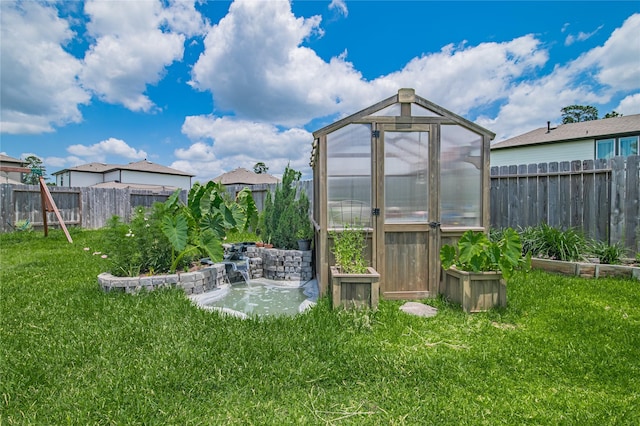 14424 Tunnel Tree Ct, Conroe, TX 77384 - view of greenhouse