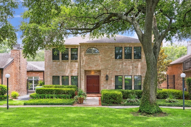 2628 Glen Haven Blvd, Houston, TX 77025 - traditional-style home with brick siding and roof with shingles