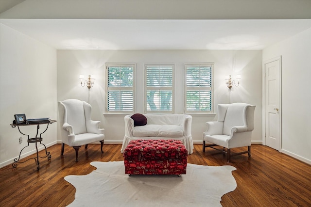 2628 Glen Haven Blvd, Houston, TX 77025 - living area with wood finished floors and baseboards