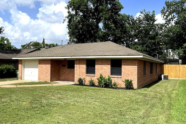 2218 Silverbonnet St, Houston, TX 77055 - view of front of house featuring a garage, brick siding, a shingled roof, and concrete driveway