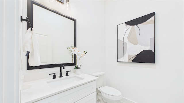 1637 Beall St, Houston, TX 77008 - half bath with vanity and toilet