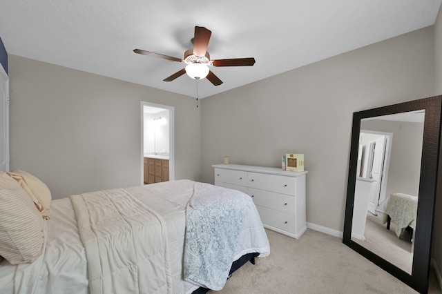 281 Berkley Dr, Montgomery, TX 77356 - bedroom with light colored carpet and ceiling fan
