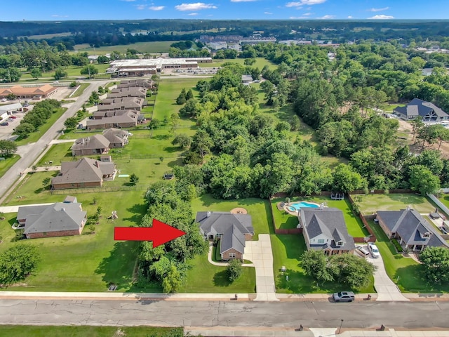 281 Berkley Dr, Montgomery, TX 77356 - aerial perspective of suburban area