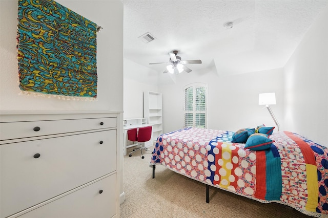 3602 Lindhaven Dr, Pearland, TX 77584 - bedroom with carpet floors and ceiling fan