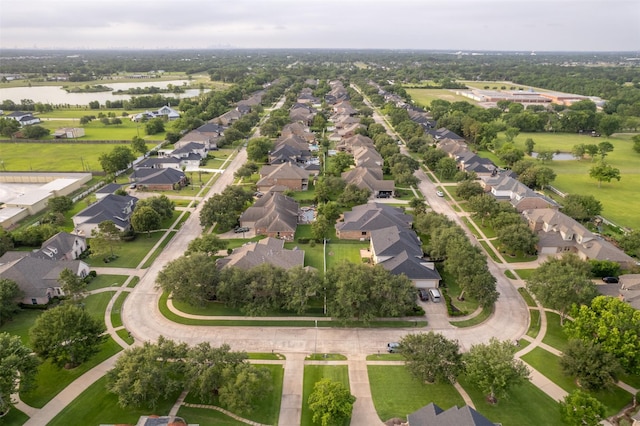 3602 Lindhaven Dr, Pearland, TX 77584 - aerial view of residential area featuring a nearby body of water