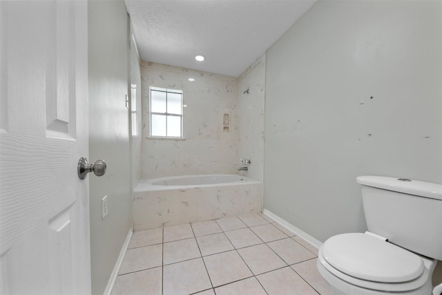 31302 Wisteria Rd, Magnolia, TX 77355 - full bath featuring tile patterned flooring and a combined bath / shower with marble appearance