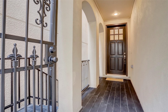 1348 W 25th St, Houston, TX 77008 - property entrance featuring stucco siding