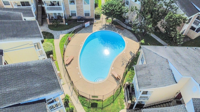 2750 Holly Hall St Unit 1104, Houston, TX 77054 - bird's eye view of a pool