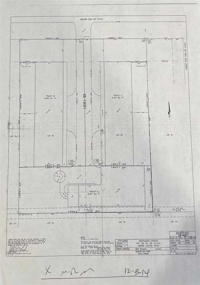 5631 Winsome Ln, Houston, TX 77057 - floor plan / room layout