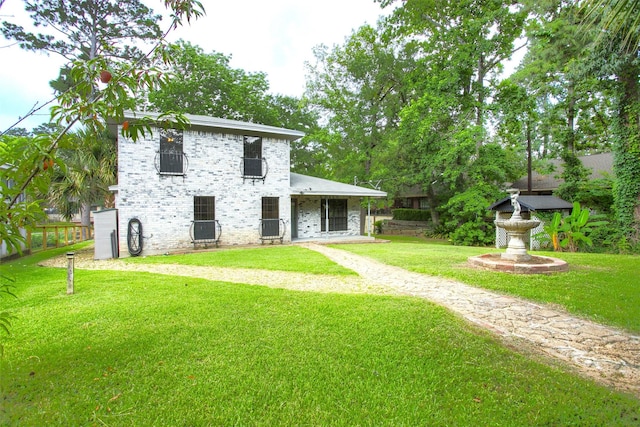 200 Cove View Dr, Trinity, TX 75862 - back of house with brick siding
