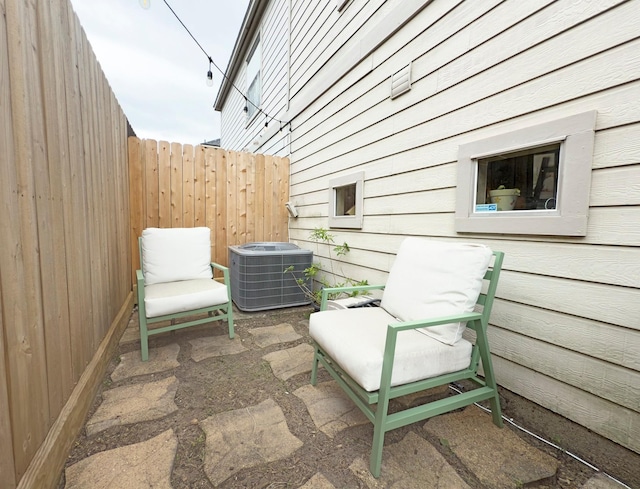1919 Bailey St, Houston, TX 77006 - view of patio with central air condition unit