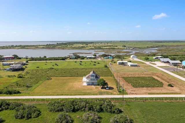 3582 County Road 476, Palacios, TX 77465 - aerial view of sparsely populated area featuring a large body of water