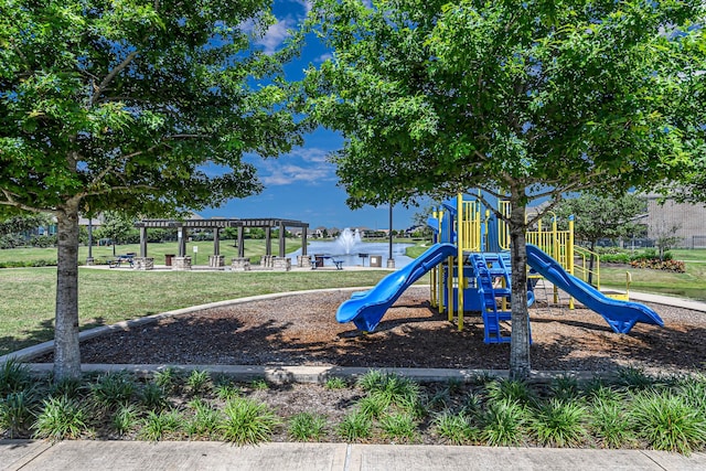 24203 Leonforte Dr, Richmond, TX 77406 - community jungle gym with a lawn