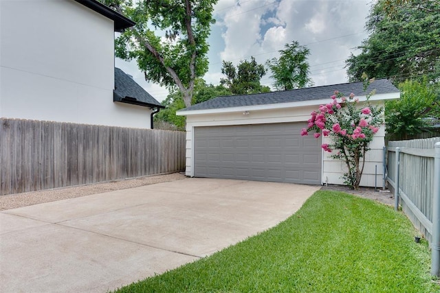 4634 Merwin St, Houston, TX 77027 - view of garage