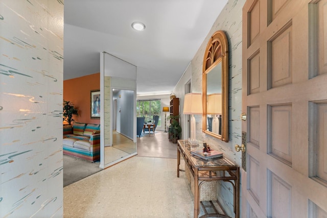 9809 Neuens Rd, Houston, TX 77080 - entryway featuring light flooring