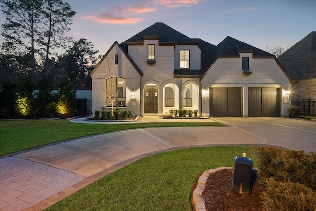 324 S Opulent Dr, Montgomery, TX 77316 - french provincial home with curved driveway and roof with shingles