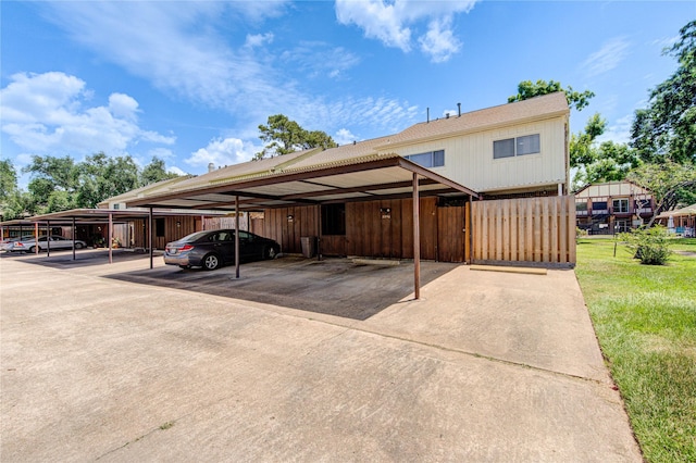 2246 Triway Ln, Houston, TX 77043 - view of covered parking lot