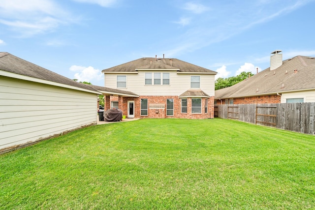 8910 Cote Ct, Houston, TX 77064 - back of property featuring brick siding