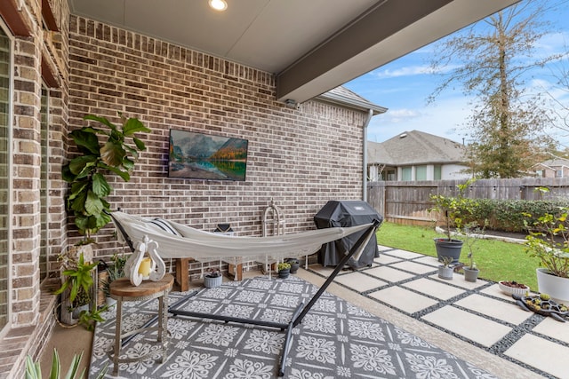 17185 Foxtrot Way, Conroe, TX 77302 - view of patio with area for grilling