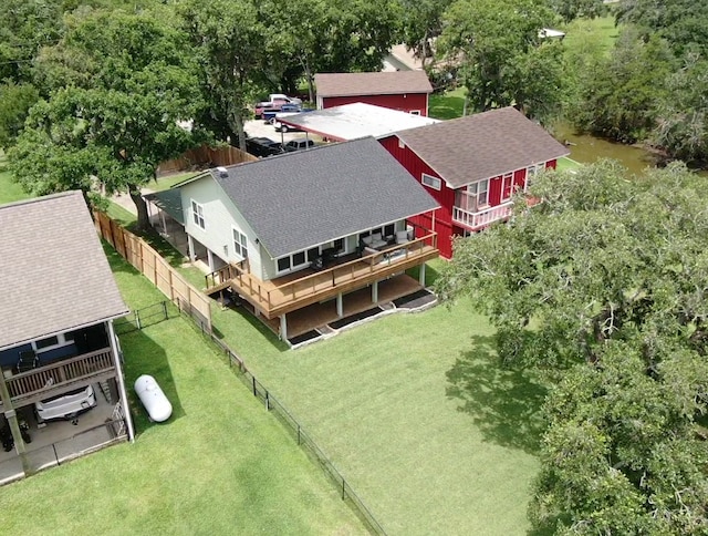 6840 County Road 659, Brazoria, TX 77422 - view from above of property