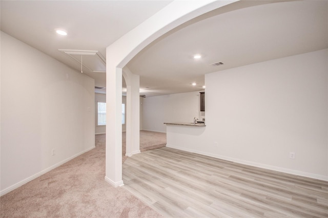 10699 Lost Maples Dr, Cleveland, TX 77328 - basement featuring recessed lighting and baseboards