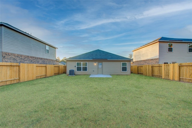 10699 Lost Maples Dr, Cleveland, TX 77328 - rear view of house with central AC