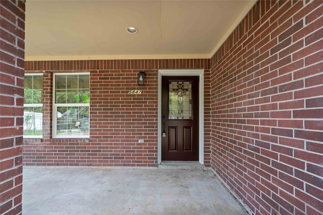 5847 Southington St, Houston, TX 77033 - view of exterior entry with brick siding