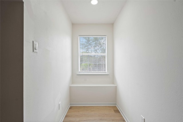 5847 Southington St, Houston, TX 77033 - empty room featuring light wood-style flooring and baseboards
