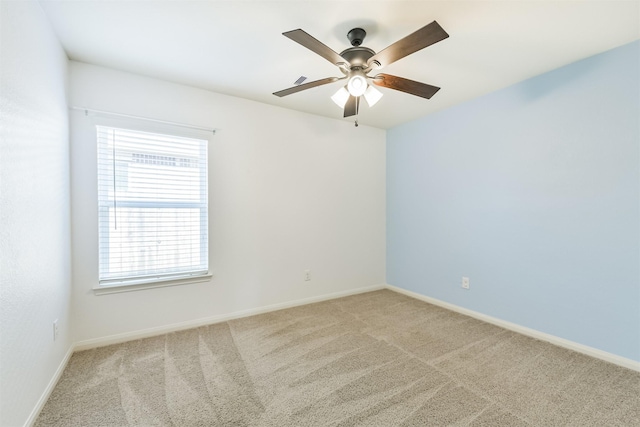 22303 Bauer Garden Dr, Hockley, TX 77447 - carpeted empty room with healthy amount of natural light, baseboards, and ceiling fan