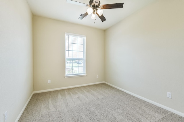 22303 Bauer Garden Dr, Hockley, TX 77447 - carpeted spare room with a ceiling fan and baseboards