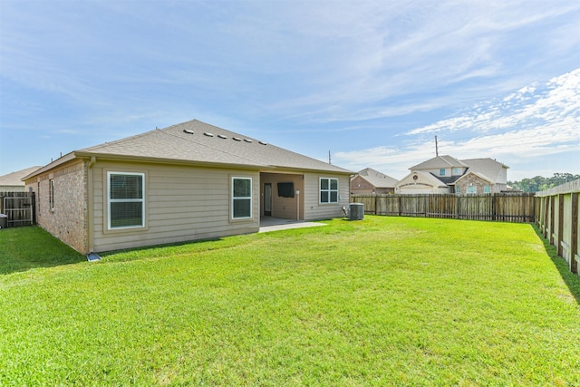 22303 Bauer Garden Dr, Hockley, TX 77447 - back of house featuring cooling unit and a patio