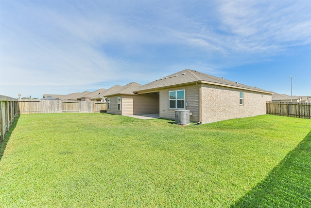 22303 Bauer Garden Dr, Hockley, TX 77447 - rear view of house featuring central air condition unit