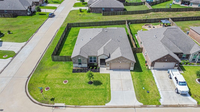 22303 Bauer Garden Dr, Hockley, TX 77447 - aerial perspective of suburban area