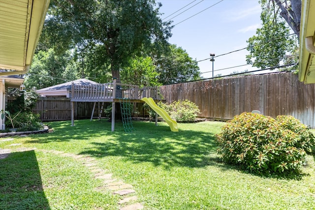 915 Timber Cove Dr, Seabrook, TX 77586 - view of yard featuring a playground