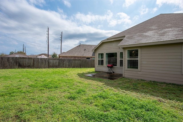 6734 Camden Valley Ct, Houston, TX 77084 - view of yard featuring a patio