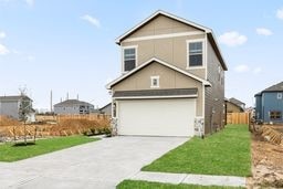 6418 Bolinas Ct, Rosharon, TX 77583 - traditional home with a garage and concrete driveway