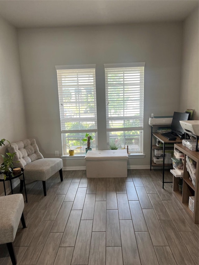 11111 Grape Hyacinth Ln, Houston, TX 77044 - sitting room with wood finish floors and baseboards